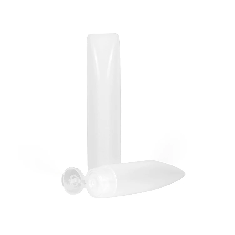 Wholesale 30ml 50ml PE plastic cosmetic soft squeeze tube bottle for cream