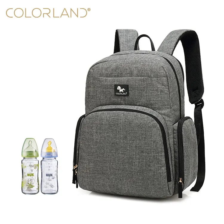 
Insulated Food Container Baby Changing Backpack Mummy Breast Pump Bag 