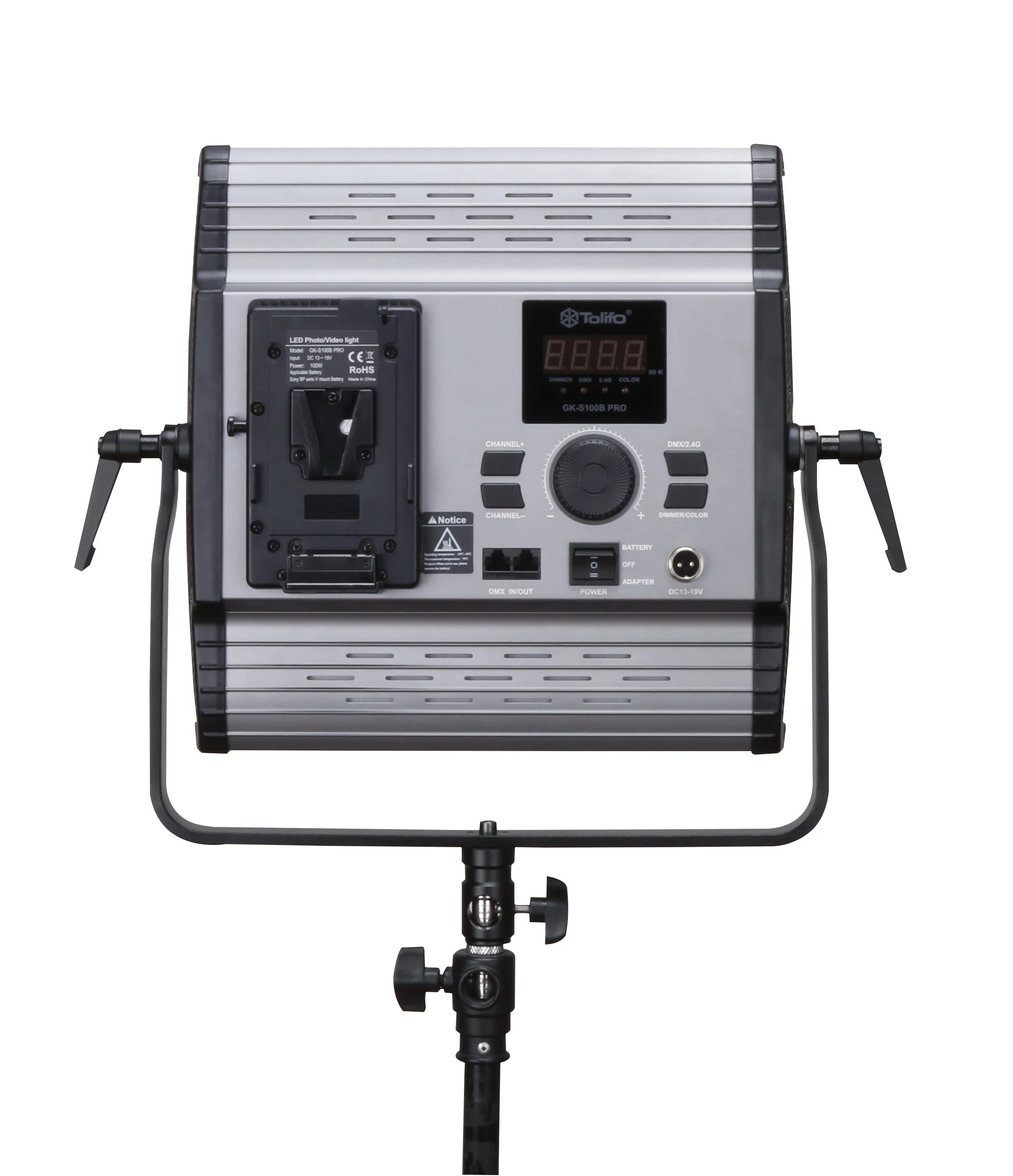 Tolifo New Ra95+ Support 2.4G Wireless Remote Control High Power 1500 Pcs SMD LED Soft Video Light Photo Studio Lighting