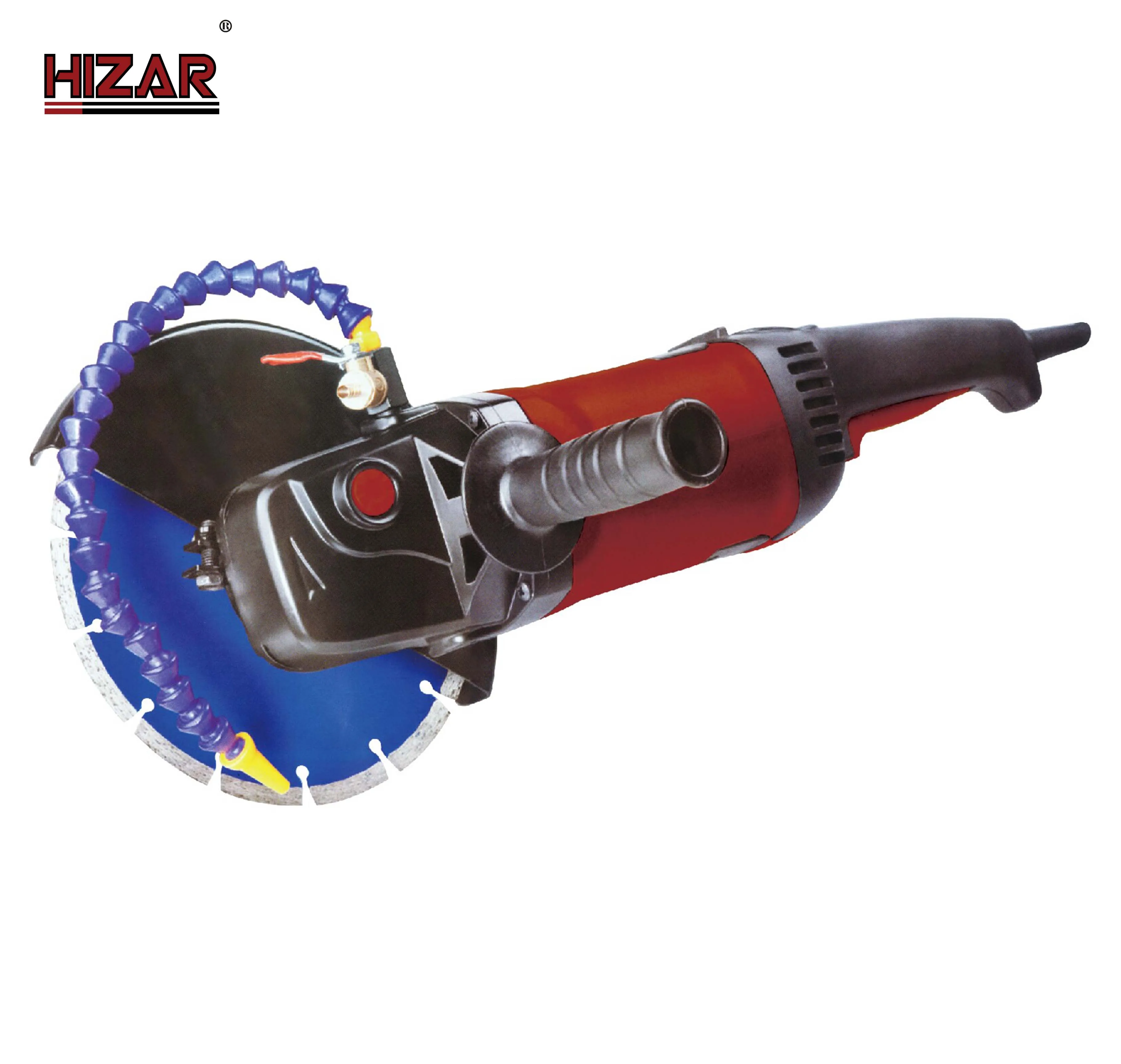 HIZAR H230C 230mm 2200W electric mini water angle grinder machine
