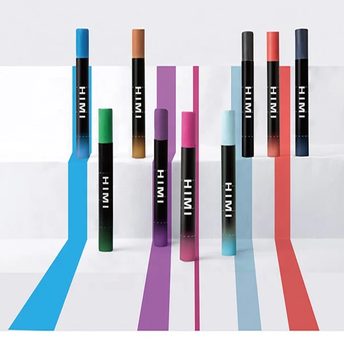 HIMI 24 colors color crayon for hobbies wax crayon making machine