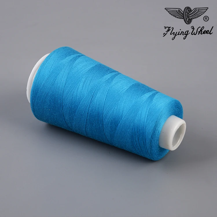 40S/2 tex27 ticket120 high tenacity sewing thread spun polyester for jeans