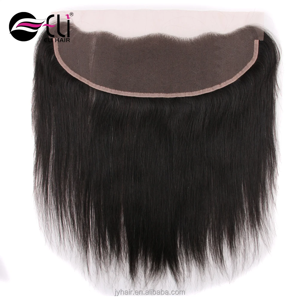 
13*4 Lace Frontal Straight And Bundles Sale Closure Pre Plucked Indian Hair Silk Base Frontal 