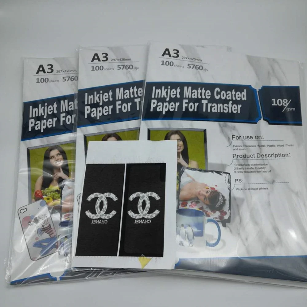 100gsm A4 and A3 sublimation transfer paper for sublimation   printing