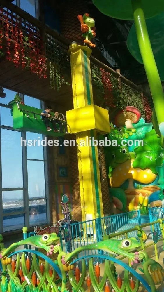 Frog Jumping Amusement Park Rides Equipment