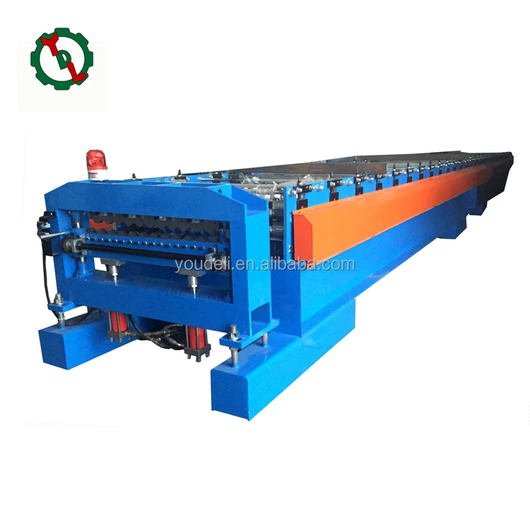 
Polytech Trade Assurance High Precision Corrugated Steel Profile Roof Panel Roll Forming Machine 