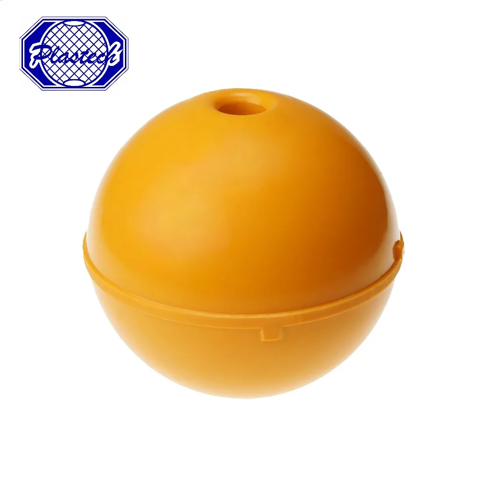 Center Hole Type Hollow Plastic Float Ball