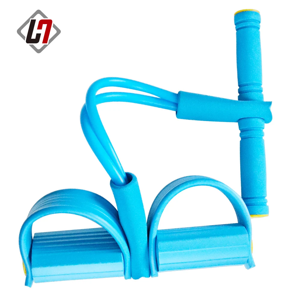 
Sit-up Bodybuilding Expander Multifunction Leg Exerciser Pull Rope Home Gym Equipment By Glamours 