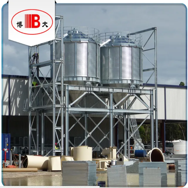 Sawdust / wooden chips / wooden pellets storage steel silos price