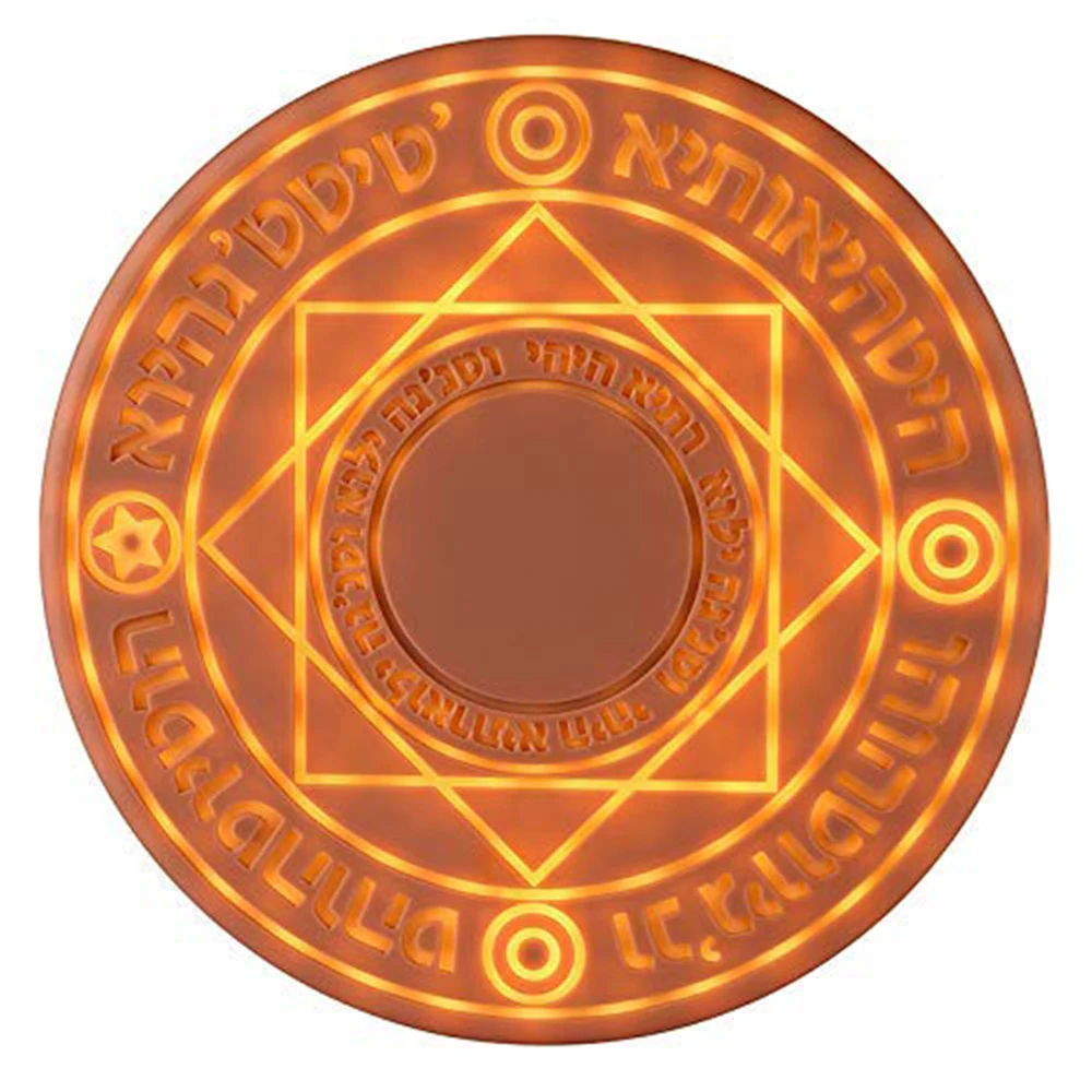 
2018 Xmas Chrimas Gift Magic Circle Comic Magic Array Qi Wireless Charger For iPhone 8/ X/ Xr /X max/ Samsung 