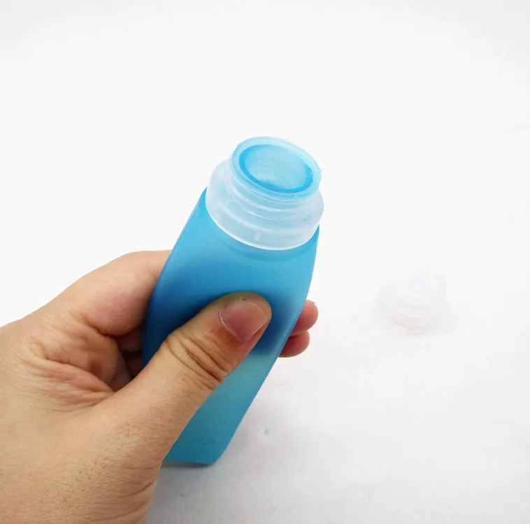 Benhaida Soft Squeeze Portable Silicone Travel Shampoo hand sanitiser gel Bottle