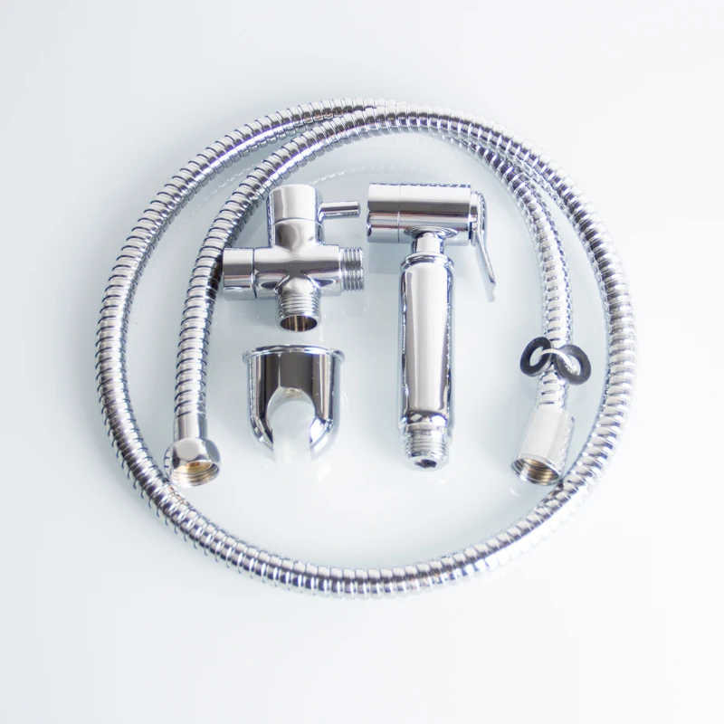 Высококачественный латунный портативный распылитель для биде shattaf