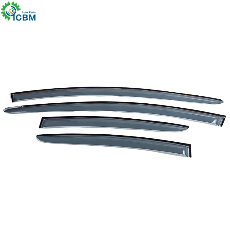 Car parts exterior accessories rain guards wind deflector visors window sun visor for prius 2010-2015