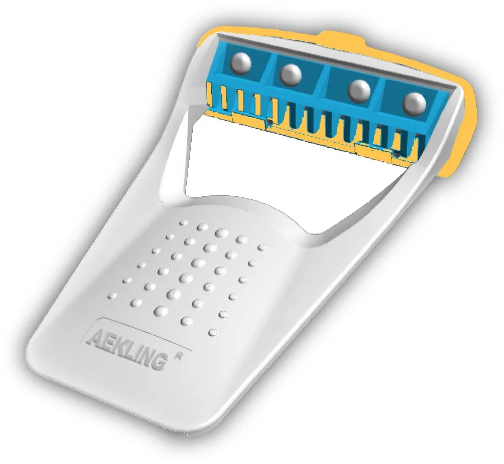 Card pack disposable beauty sallon razor