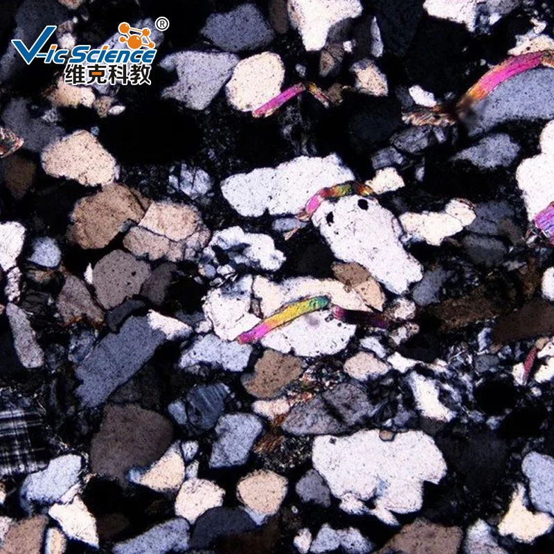 24 предмета, различные геологические наборы для микроскопа