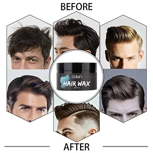 Private Label Men Hair Gel Organic Hair Styling Gel Strong Hold Stylish Pomade Hair Gel for Men