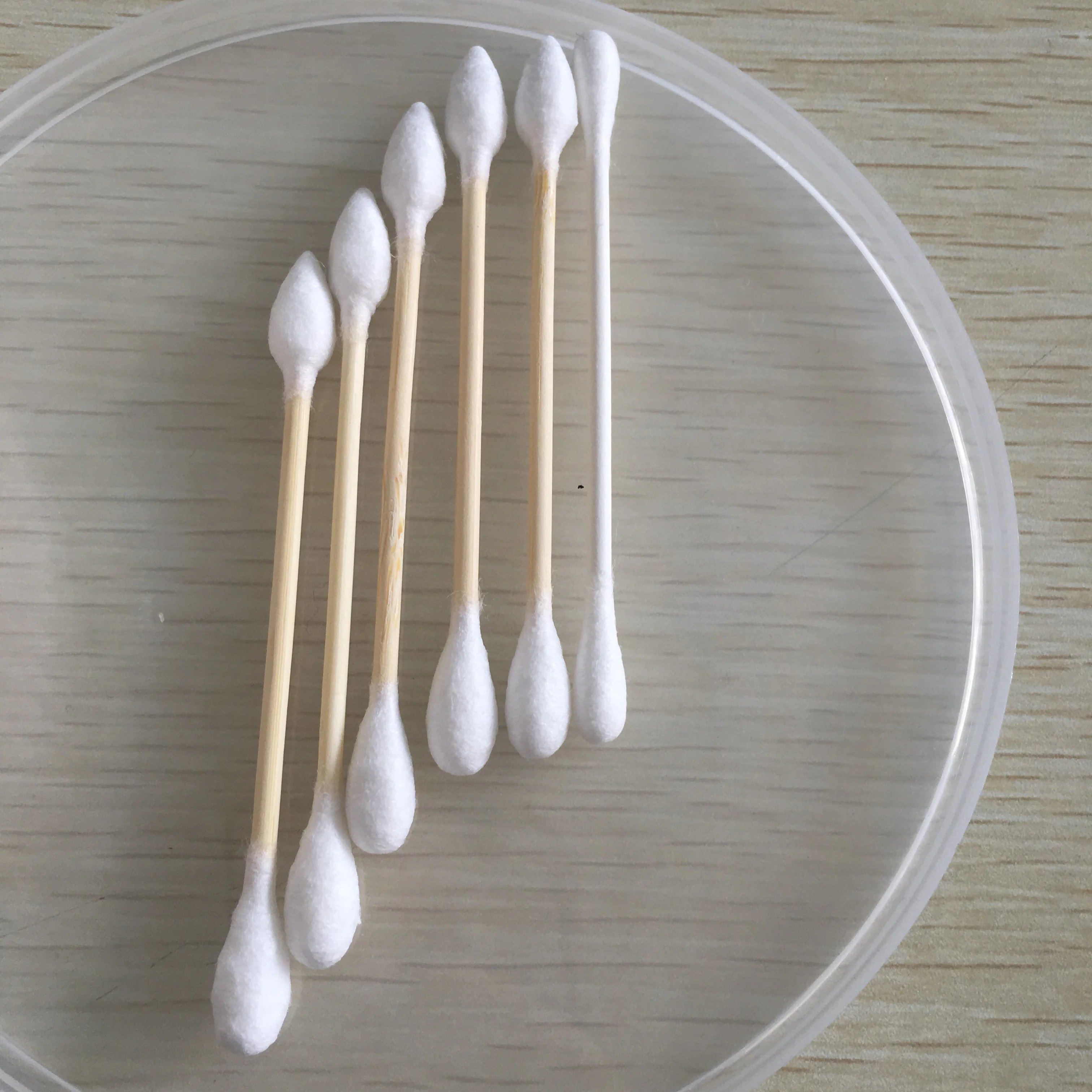 big head dab cotton swab bamboo q-tips for US market