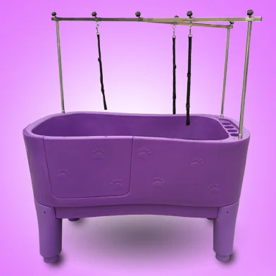 
Large Plastic Dog Bath Tub Grooming Pet Tub H-111 