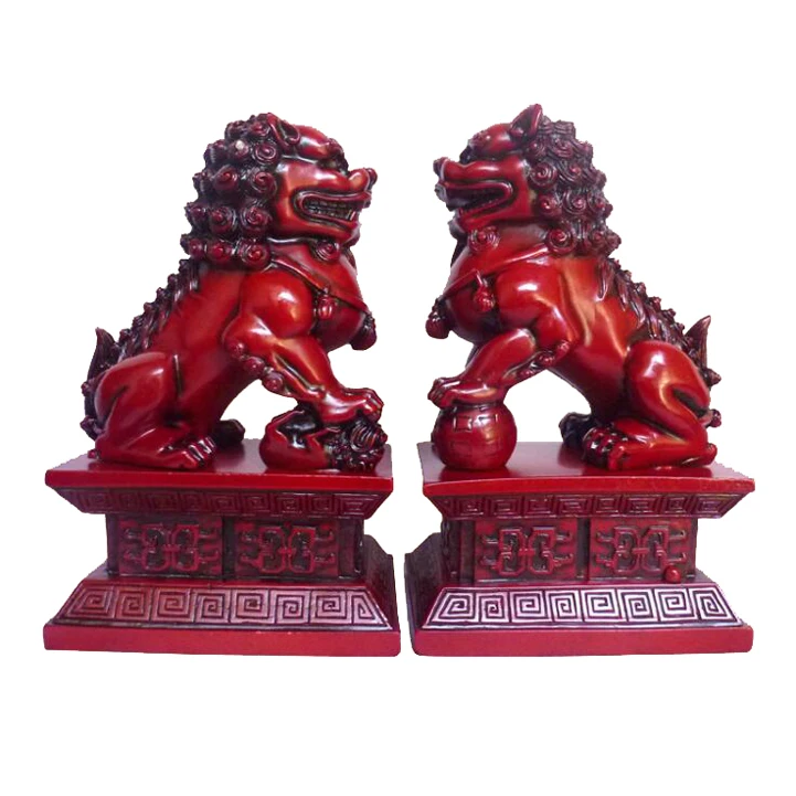 Fabulous Hong Tze Collection Chinese fu dog statue Large size