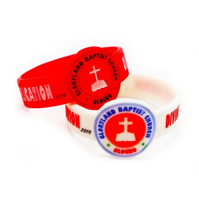 Direct Factory Price Custom Logo Silicone Wristband Business Promotion Silicone Bracelet