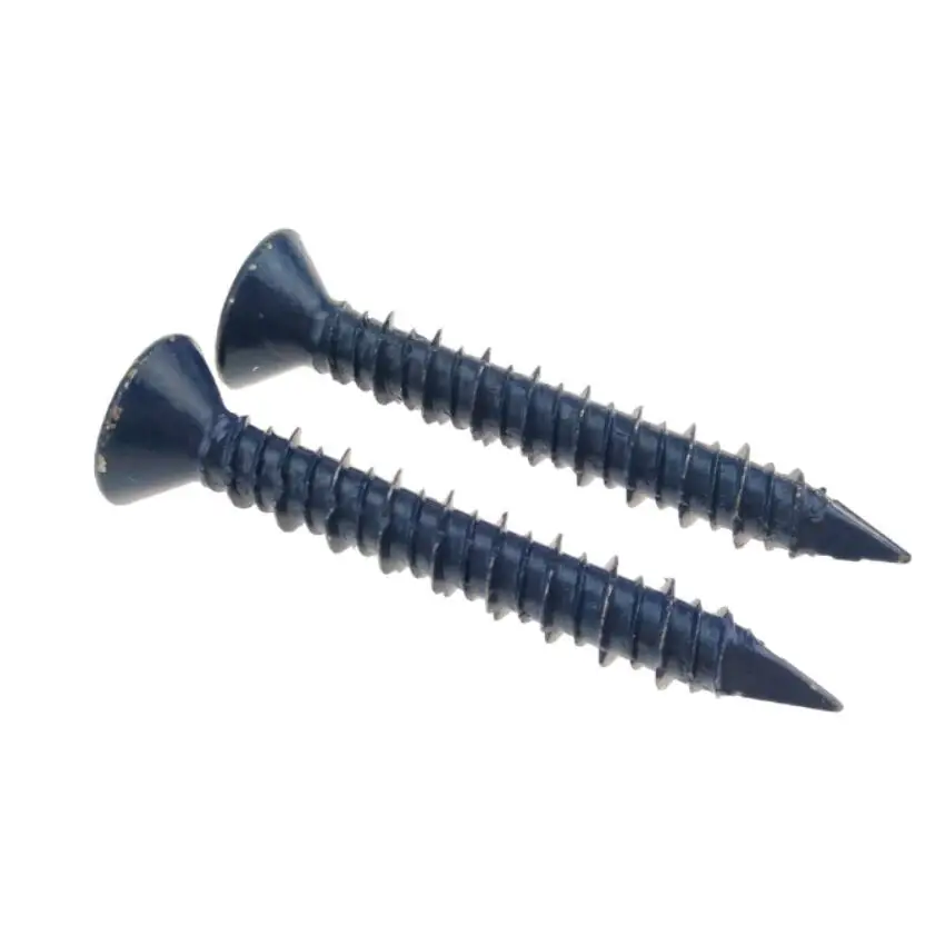 
Cross Recess Flat Head Confast Screws Square Cone Point for Concrete 