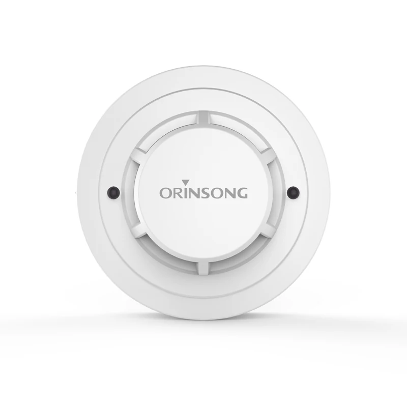 Fire Warning Wired Celsius Temperature Test Sensor ABS Plastic Heat Detector