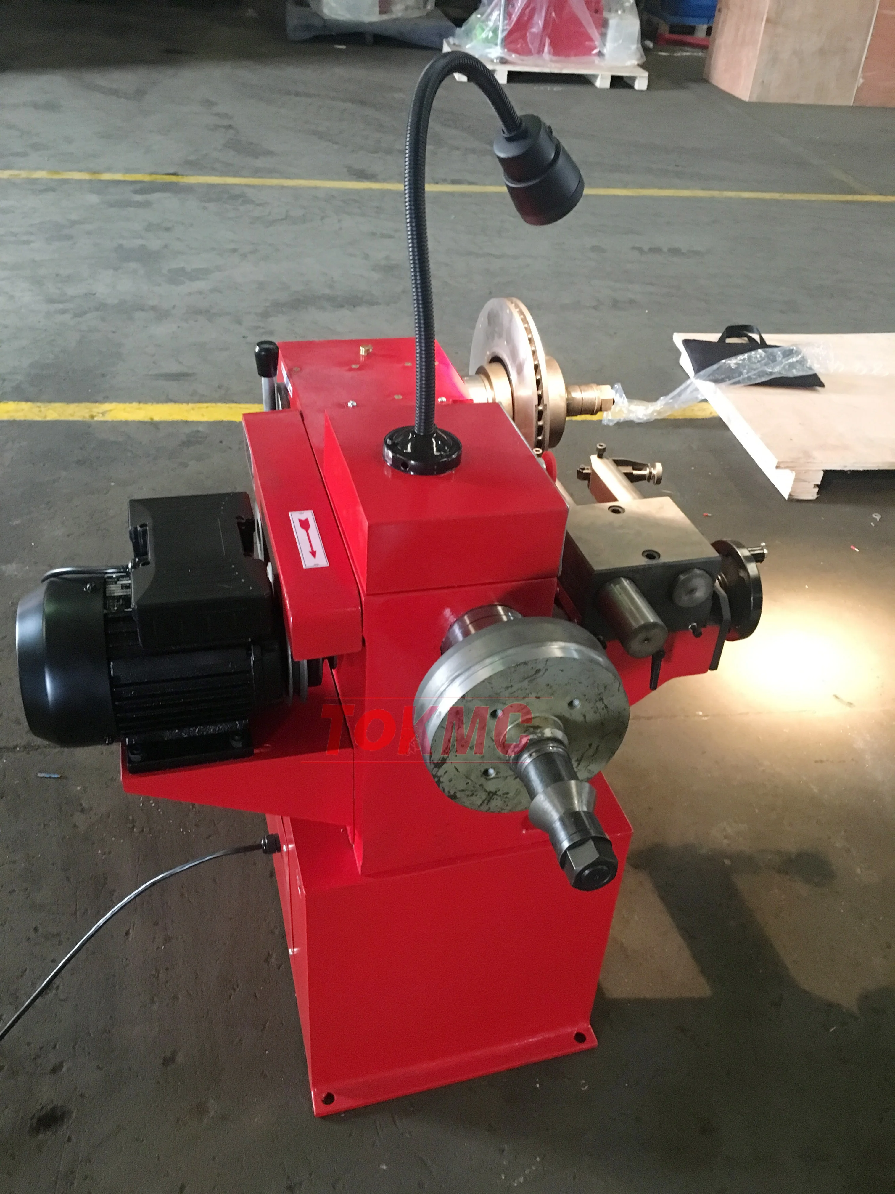 220V single phase car brake drum lathe T8445