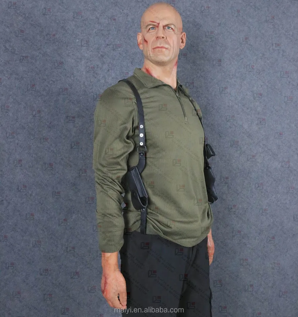 Celebrity Burce Willis Lifesize Wax Figure for Sale