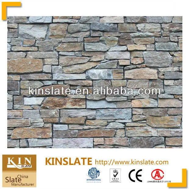 Natural Stone Rustic Quartzite Veneer Panels,Culture Stone Wall Decoration