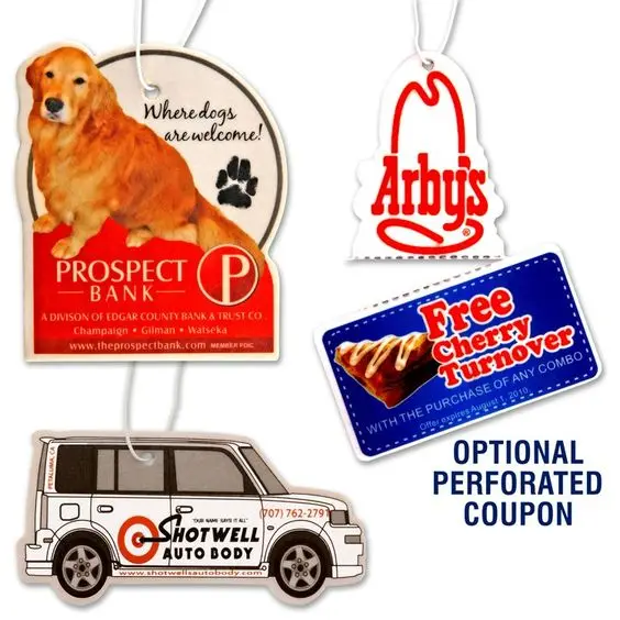 Customize Jordan Shoe Shaped Paper Car Air Freshener Hanging for car