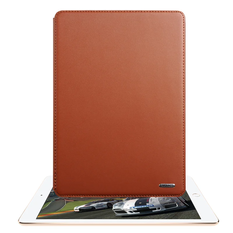 New Products Real Leather Case for Ipad Pro Shockproof Tablet Cover