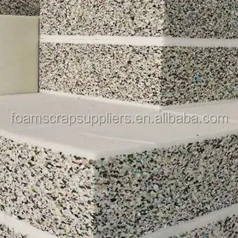 scrap foam in canada/waste pu trim rebirth foam sponge scraps