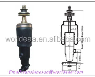 
rubber air spring for HINO trucks 