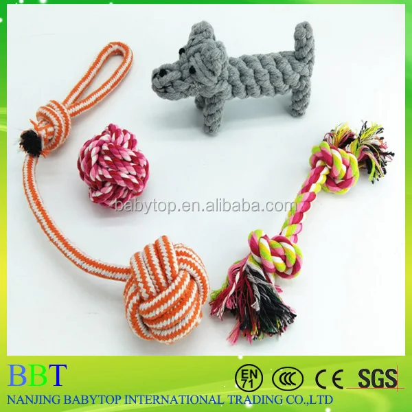 Dog Rope Toys 10 Set Pack Variety Pet Toy For Medium to Small Dog