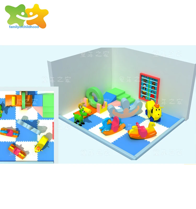 Baby play game design kids soft play playground Children indoor equipment for toy corner