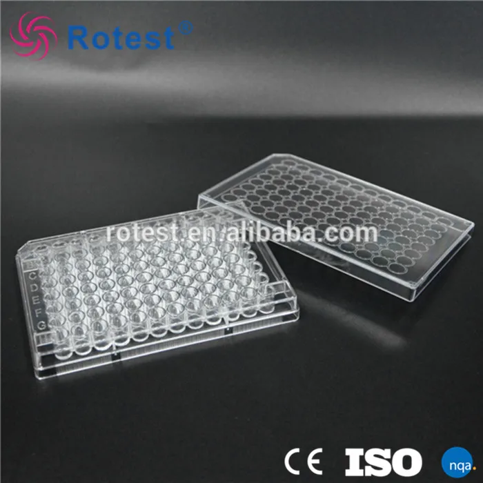 Chemical Lab Supplies 96-well Pcr Plate With Skirt Medical Pcr Plates Tissue Cell Culture Plate