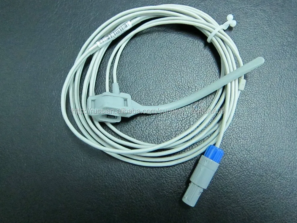 Длинный кабель ребенка Силиконовые SPO2 датчика Minrday MEC1000/2000,PM7000/8000/9000 6 булавки