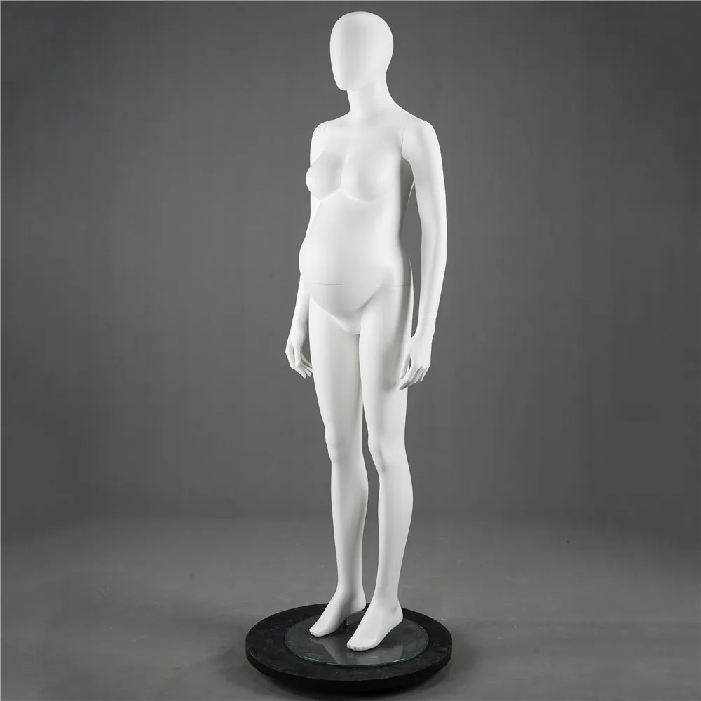cheap Matt White Full Standing Women Pregnant Maternity Mannequin dummy For Sale