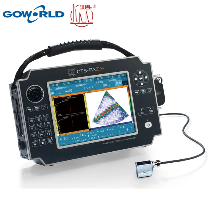 GOWORLD CTS-PA22A ФР ультразвуковой дефектоскоп для сварки металлоконструкций осмотра трубопровода НК тестирования металла