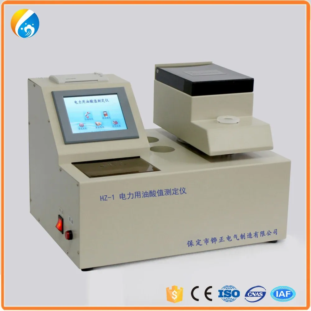 Hz-1 китай электрический трансформаторного масла кислота значение тестер