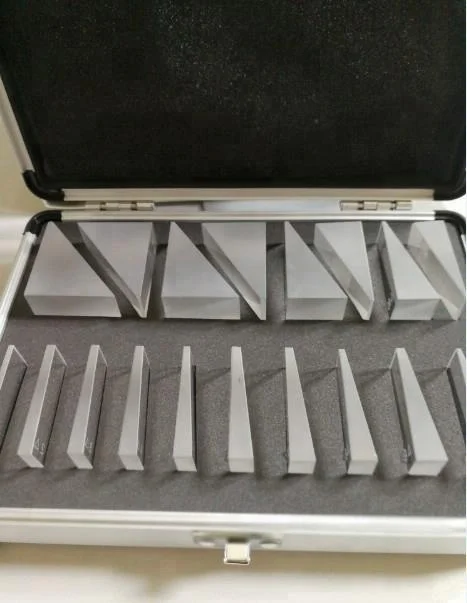 optical ophthalmic prism lens set with glass material