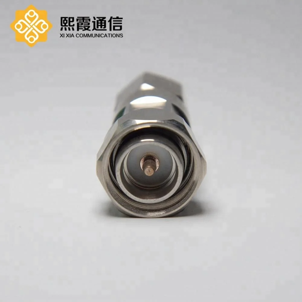 
4.3-10 Mini DIN Male connector copper Connector 1/2' Super Flexible feeder cable 