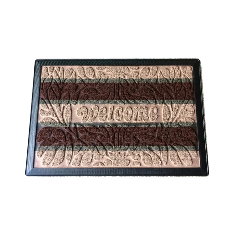High Quality Colour Combination Floor Door Mat Rubber Outdoor Mat - 1