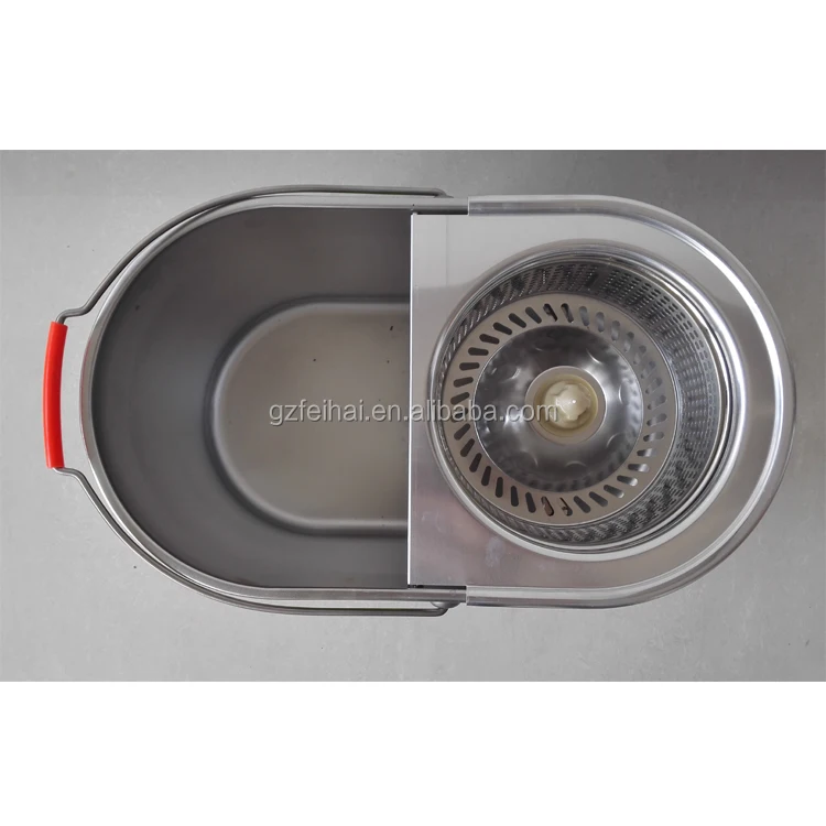 TBT02 Stainless steel mop bucket Rotation bucket