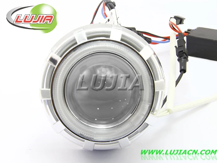Super brightness projector lens light angel eyes 12V Motorcycle LED headlight bulb lamp L6X motorcycle LED