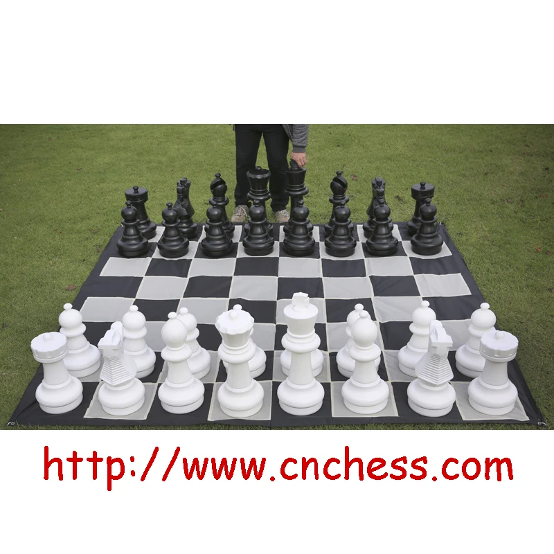 outdoor stone chess table