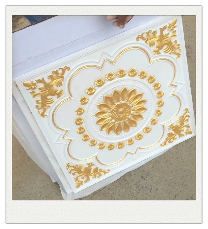 GRG Colorful gypsum ceiling board