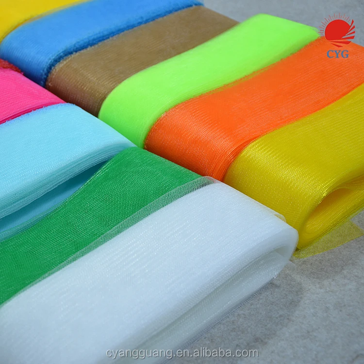 High Quality Beautiful Crinoline Horsehair Braid Crinoline for Wedding Dress