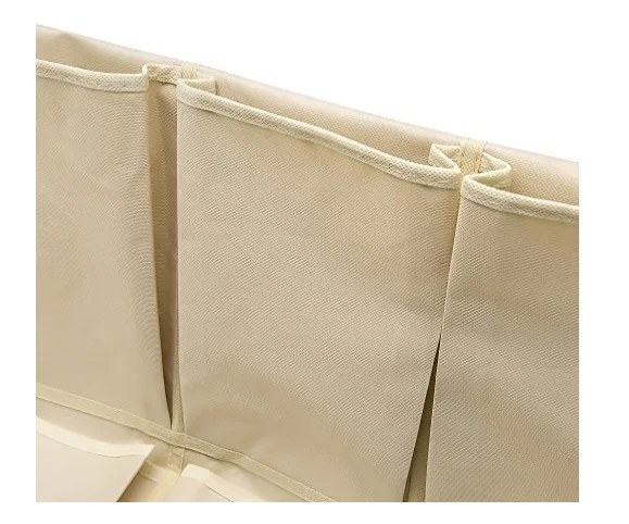 Over The Door Shoe Rack And Closet Organizer System With 24 Extra Large Heavy Duty Pockets From 600D Shoes Storage Box