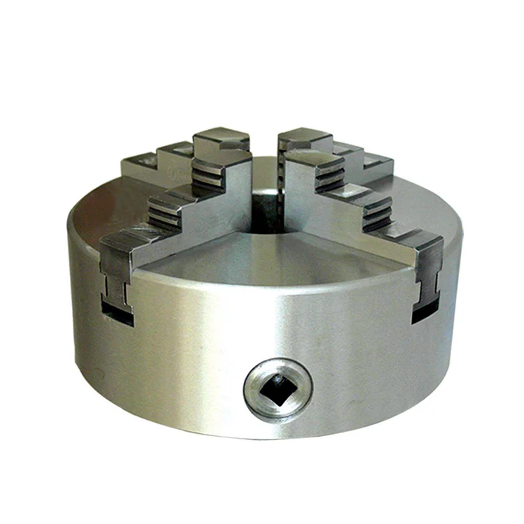 
Manufacturer Supplier 4 jaw through-hole lathe chuck self-centering self centering wood 